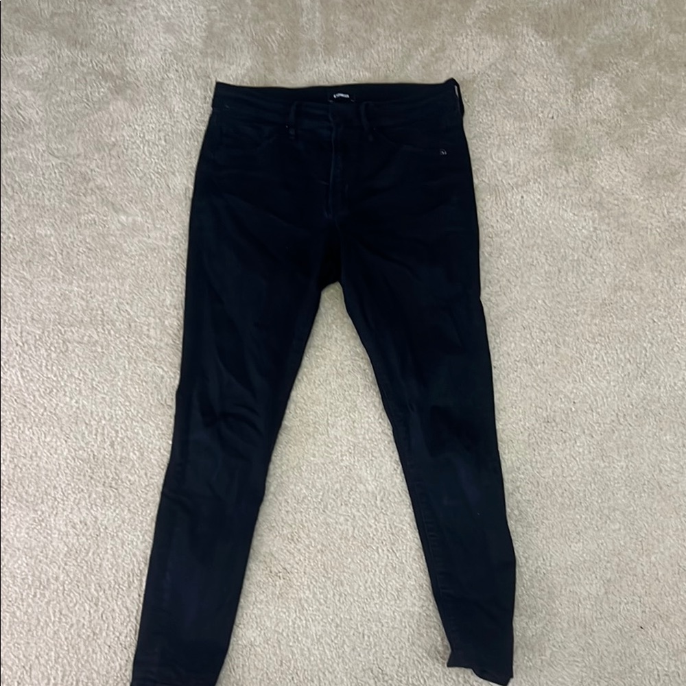 Express Black Skinny Jeans Sleek Fit